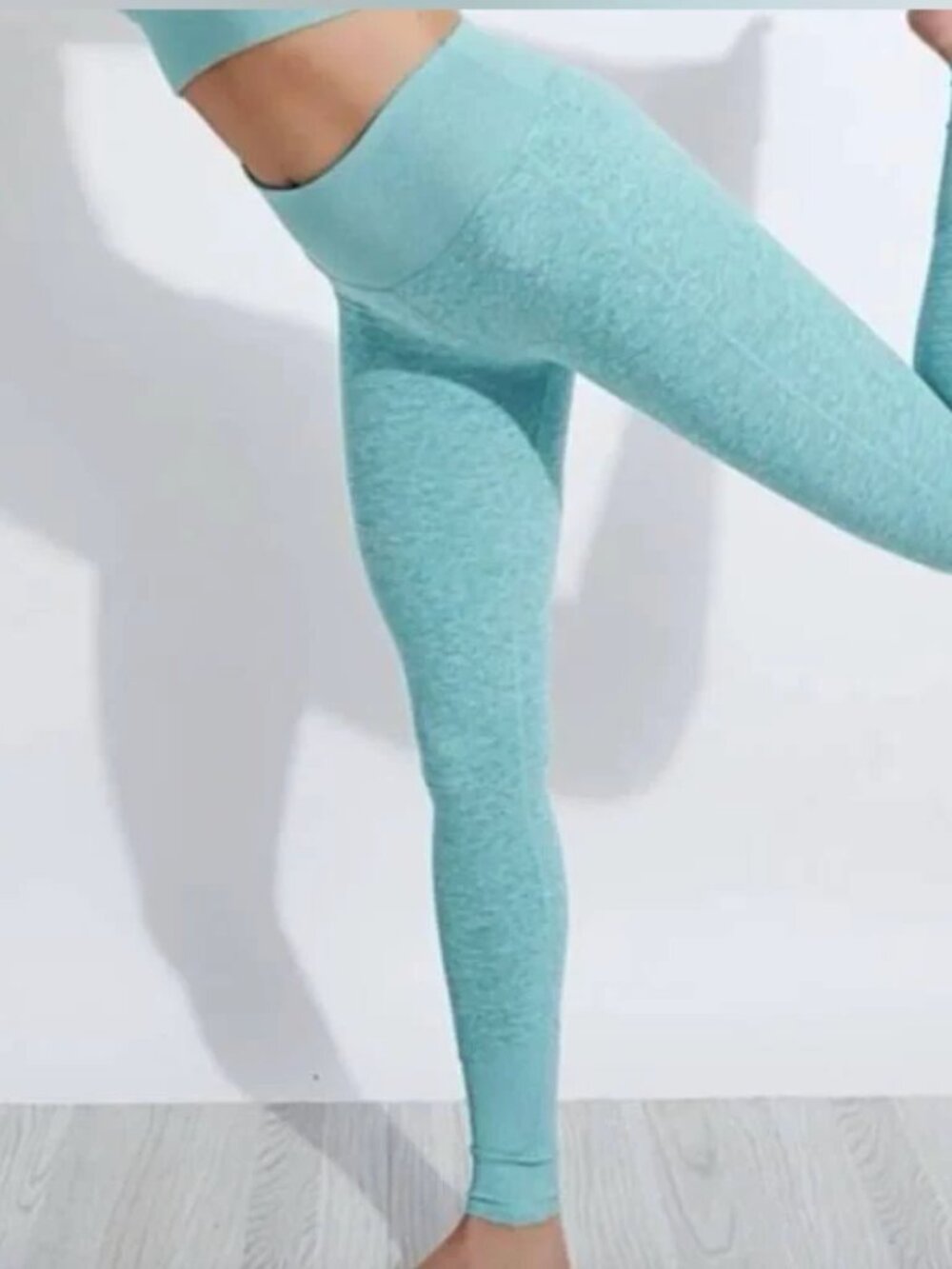 Teal High-Waist Alosoft Lounge Legging